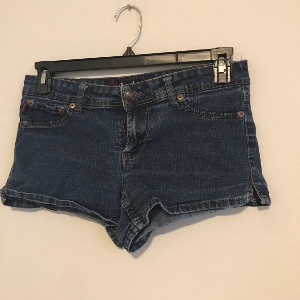 Fragile Jean Shorts